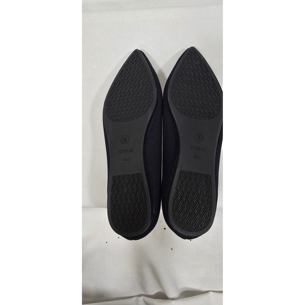 Vivaia aria women 9 ballet flats pointed toe blue travel comfort slipon festival - Picture 9 of 9